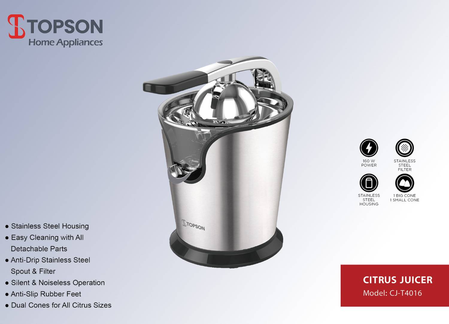 آب مرکبات‌گیر تاپسون مدل CJ‑T4016