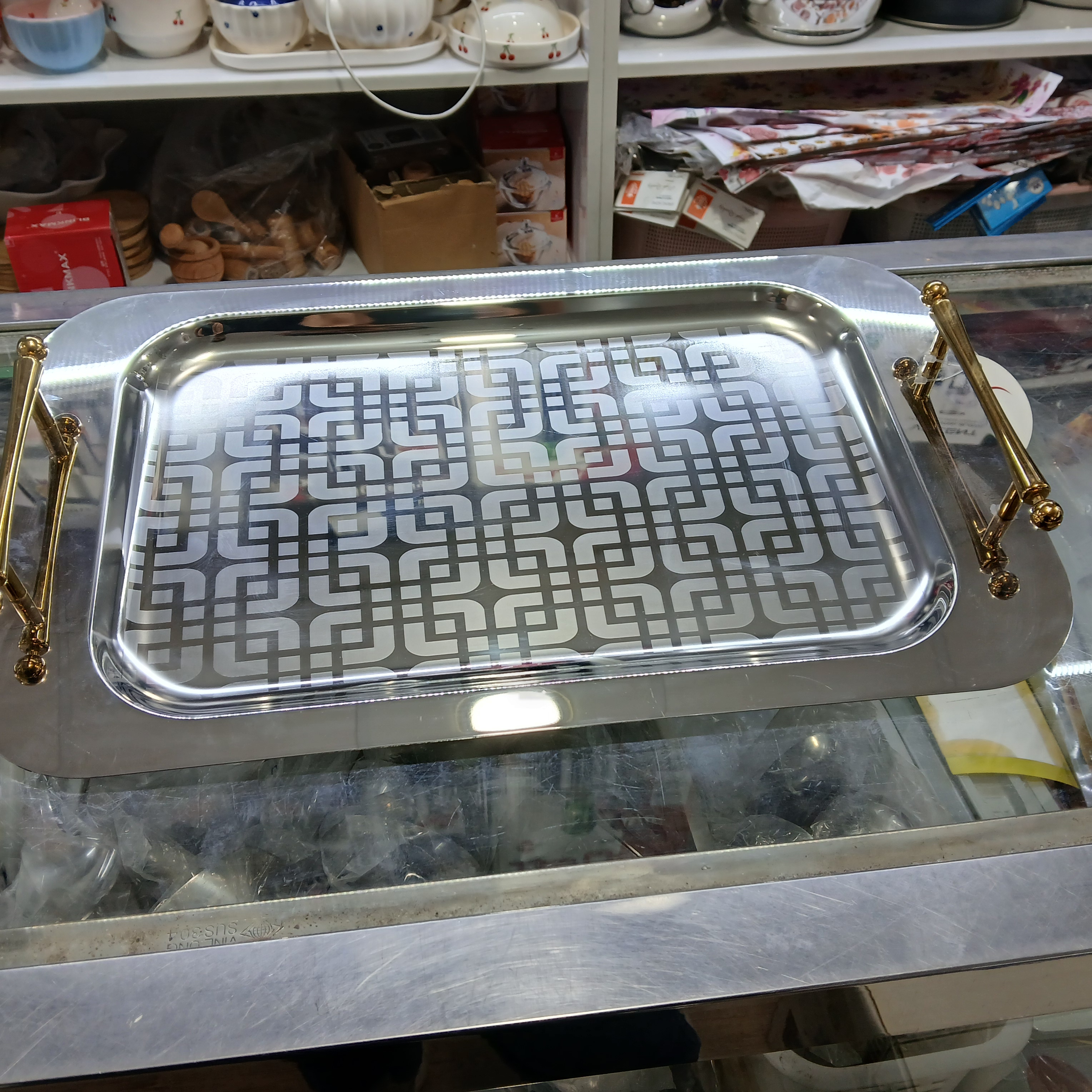 سینی رامیسا استیل مستطیلی 45*27