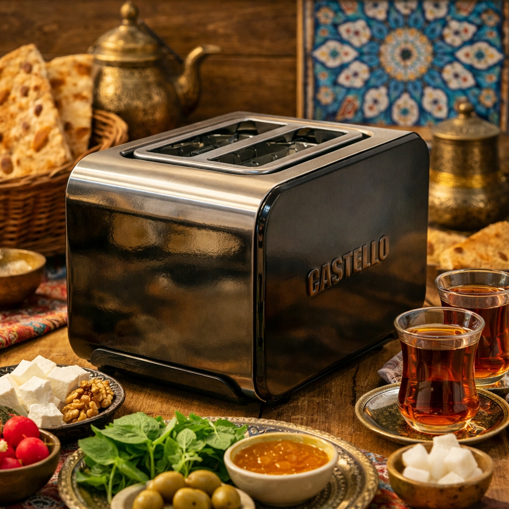 توستر نان استیل کاستلو مدل CL585