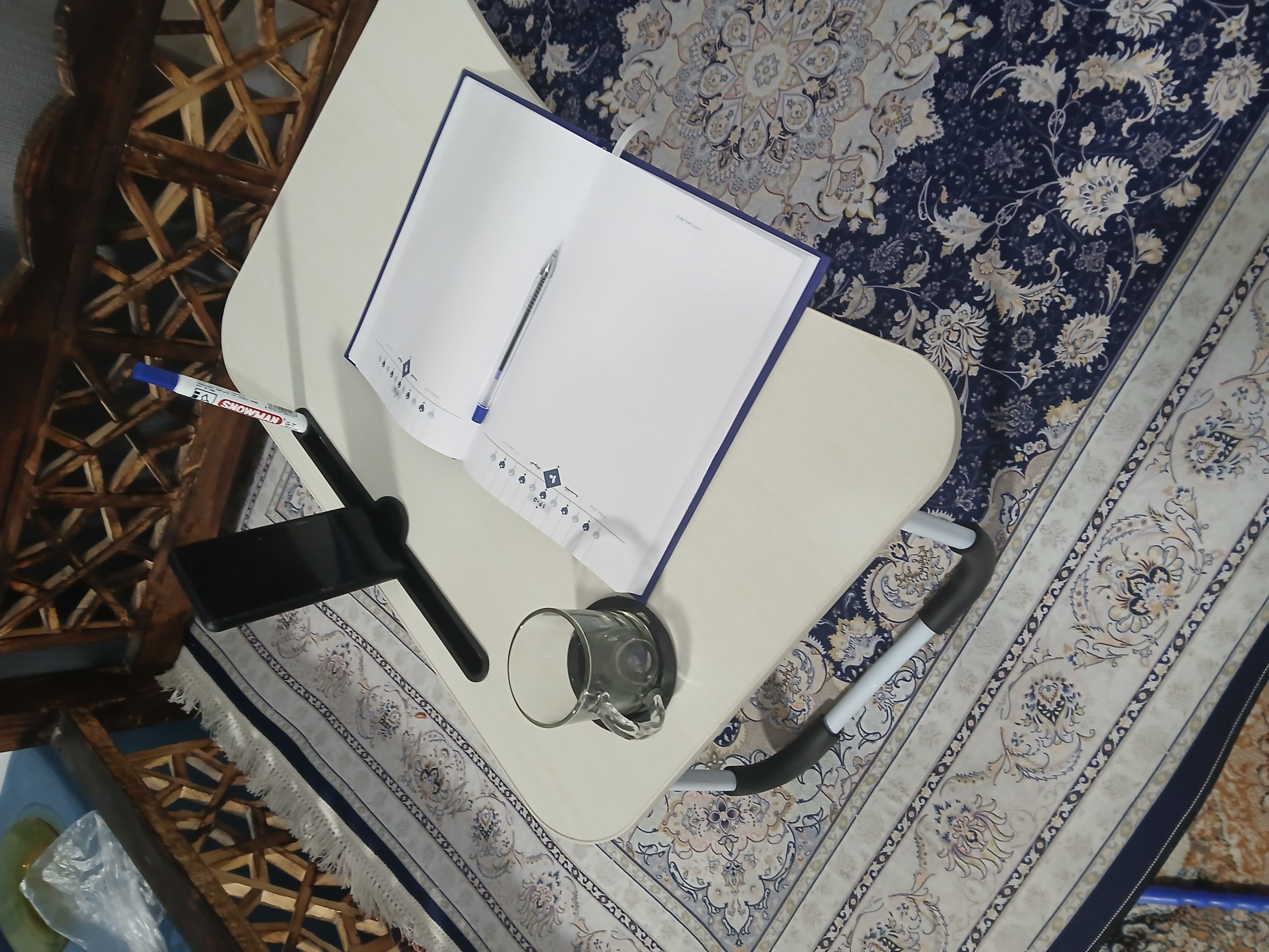 میز تاشو پایه فلزی | میز چندمنظوره