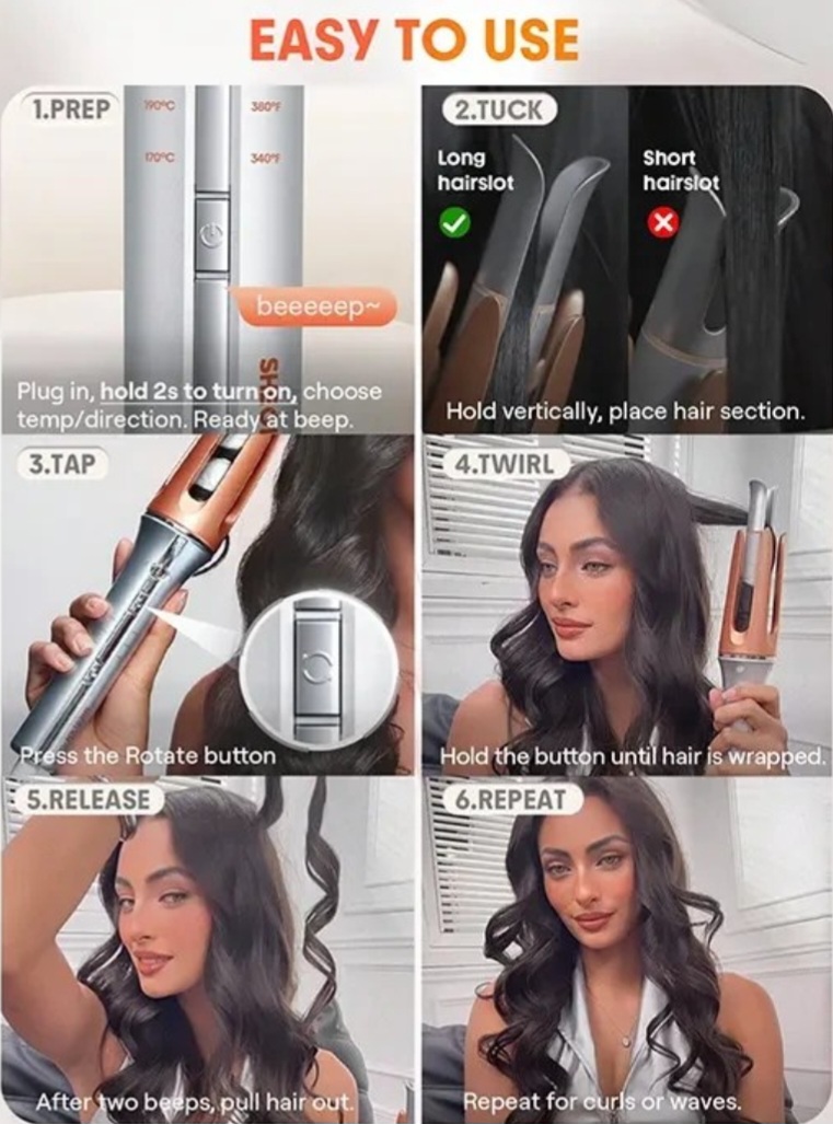فر کننده مو شیگلم One Touch سایز 32 میلیمتر